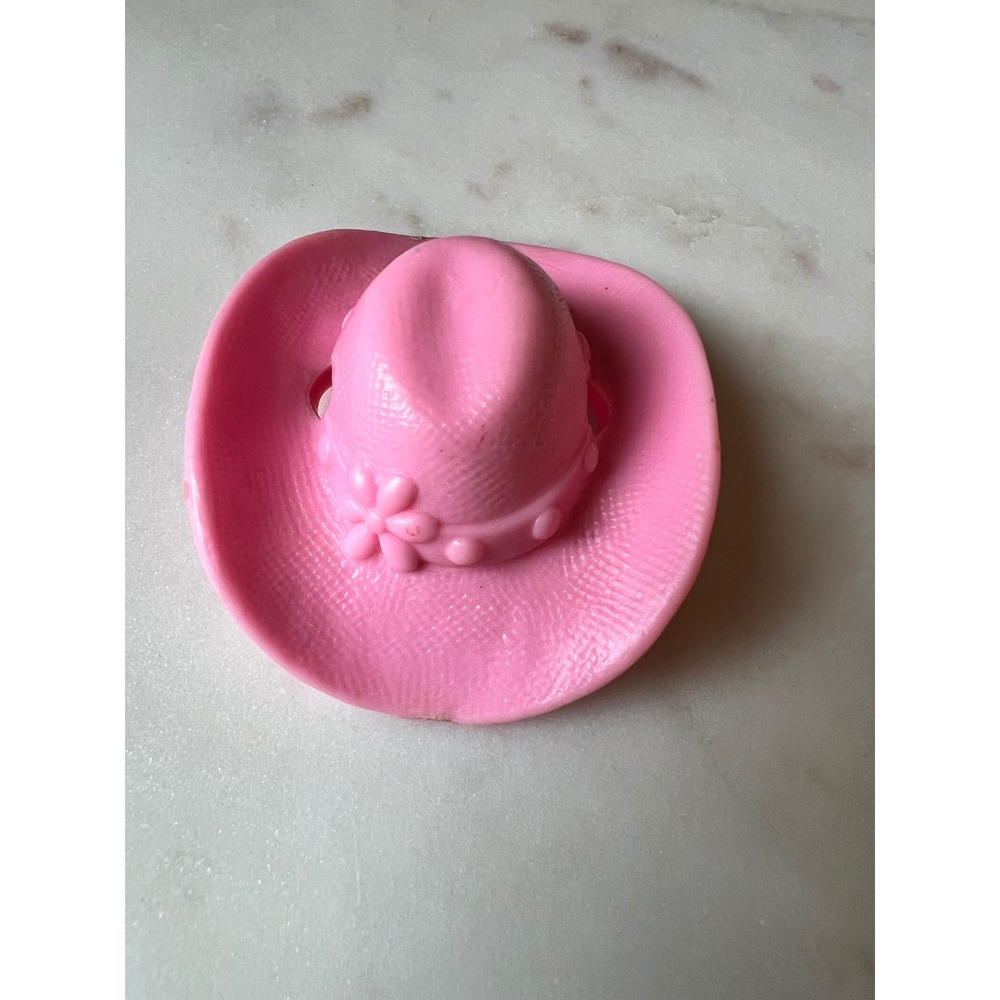 Littlest Pet Shop Pink Cowboy Hat Horse LPS Accessory